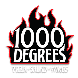 1000 Degrees Pizza Salad Wings logo