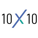 10 By 10 logo