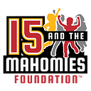 15 AND THE MAHOMIES FOUNDATION logo