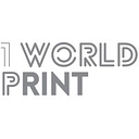 1WorldPrint logo