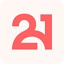 21Shares logo - Blockchain company hiring for Front-Office Data Support Analyst