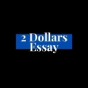 2 Dollars Essay logo