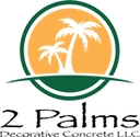 2 Palms Decorative Concrete logo