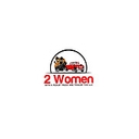 2 Women Pickup Truck and Trailer logo