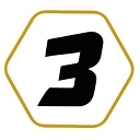 3 Retro logo