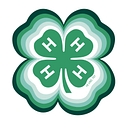 UPPSALA LÄNSFÖRBUND AV SVERIGES 4 H logo