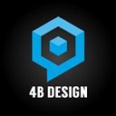 4B Design logo