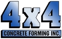 4x4 Concrete Forming logo