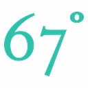 67 Degrees logo