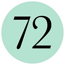 72 Hair logo