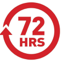 72hours.com logo