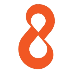 8am logo