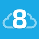 8HOST logo