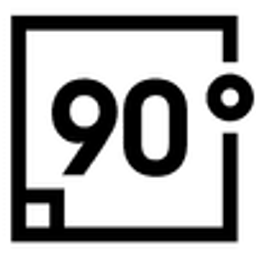 90 GRADER AS logo