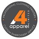 A4 Apparel Ltd | Uk's 1st Choice For Promotional & Work Wear Clothing logo