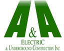 A & A Electric Underground Construction logo