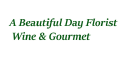 A Beautiful Day Florist Wine logo