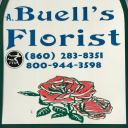 A Buells Florist logo