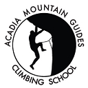Acadia Mountain Guides Climbing School logo