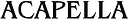 Acapella Craftsmen, Inc logo