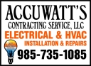 Accuwatt's Contracting Service logo