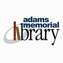 Adams Memorial Library logo