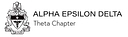 Alpha Epsilon Delta, California Theta Chapter logo