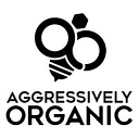 Aggressively Organic, A Public Benefits Corporation. logo