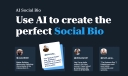 AI Social Bio logo