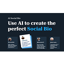 AI Social Bio logo