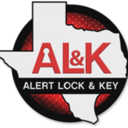 Alert Lock and Key Logo