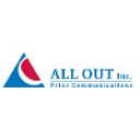 All Out Print Communications logo