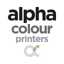 Alpha Colour Printers Ltd. logo