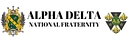 Alpha Delta National Fraternity logo