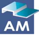 AM Glass logo