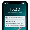 Amerikanska Gymnasiet i Sverige AB logo