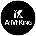 A M King logo