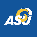 Angelo State University Robert G Carr logo