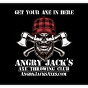 Angry Jack's Axe Throwing Club logo