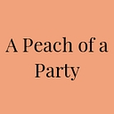 A Peach Of A Party logo