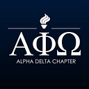 Alpha Phi Omega   Alpha Delta Chapter logo