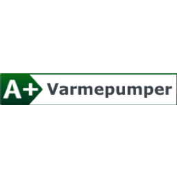 A+ VARMEPUMPER AS logo