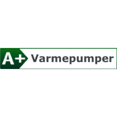 A+ VARMEPUMPER AS logo
