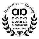 Aran Trophies, Awards & Engraving logo