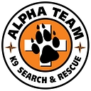 Alpha Team K9 Search And Rescue logo