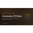 awesome-python logo