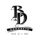 B&D Concrete, Inc. logo