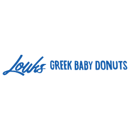 Louks Greek Baby Donuts logo