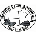 Bricklayers & Allied Craftworkers Local Union 1 Minnesota/North Dakota/South Dakota logo