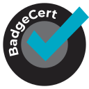 BadgeCert logo